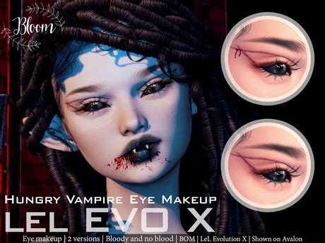 Second Life Marketplace - .:.Bloom.:. Hungry Vampire Eye Makeup