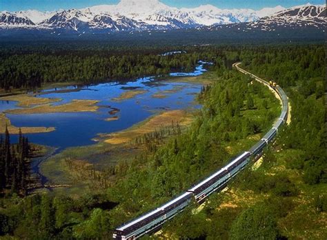 Denali glass top train through Alaska. | Alaska railroad, Denali ...