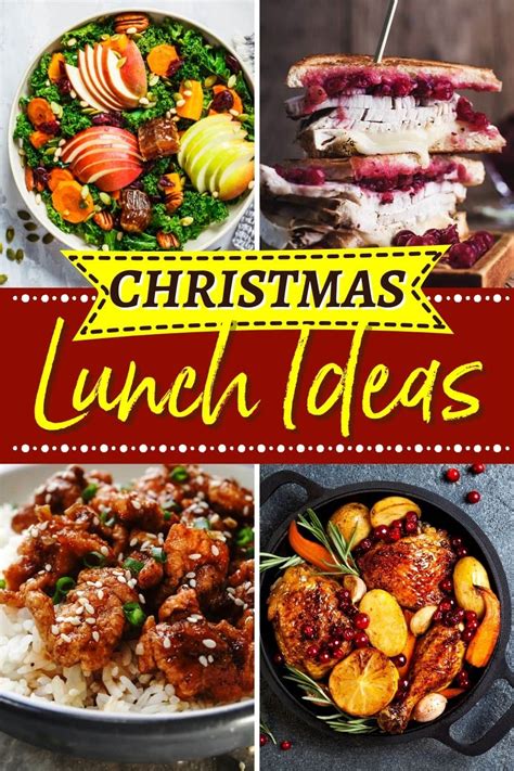 30 Easy Christmas Lunch Ideas - Insanely Good