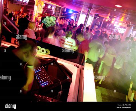 Corfu Island, Nightlife In Kavos Stock Photo - Alamy