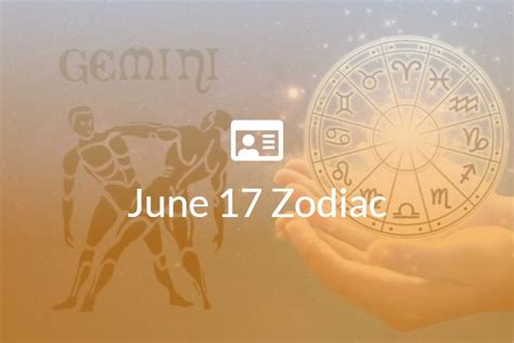 June 17 Zodiac Sign Full Horoscope And Personality