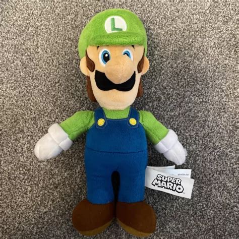 SUPER MARIO BROS Kart Luigi 2021 Plush Soft Toy Nintendo Jakks Pacific VGC 26cm £8.99 - PicClick UK