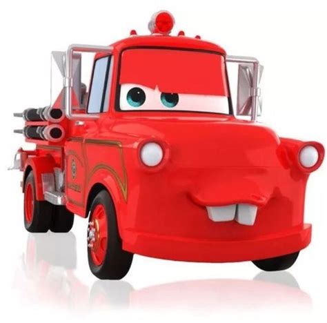 MATER TO THE RESCUE 2015 Hallmark Ornament Disney Pixar Cars Red Fire ...