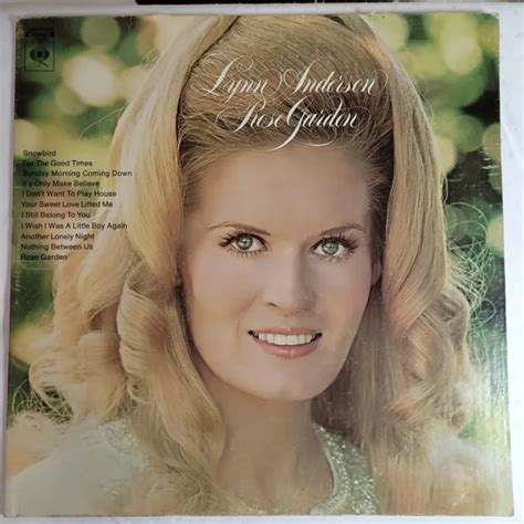 LYNN ANDERSON - Rose Garden - Vinyl LP Record on Columbia VG/G+ Country ...