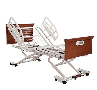 Joerns Healthcare EasyCare Adjustable-Height Low Electric Bed Frame - Senior.com beds