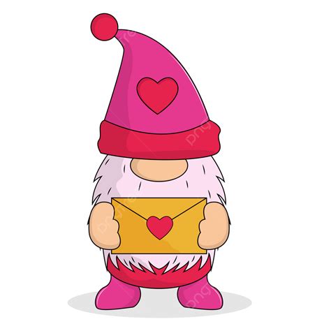 Valentines Day Gnomes Vector Hd PNG Images, Valentine Gnome, Gnome, Celebrate, Valentine PNG ...