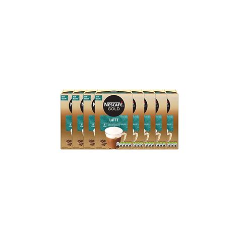 Nescafe Gold Latte Instant Coffee Sachets (8 x 19.5g), 156g - Price History