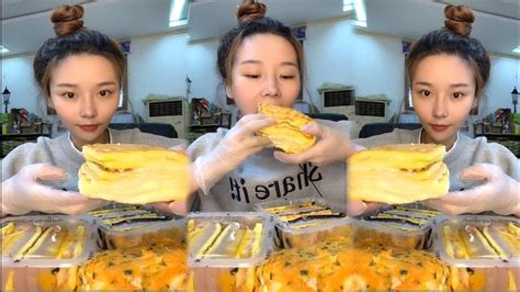 ASMR MUKBANG | EATING DESSERT CAKE AND FOOD - YouTube