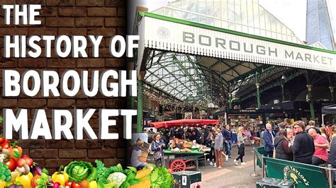 The History of Borough Market, SE1 - YouTube