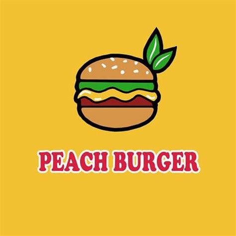 Peach Burger