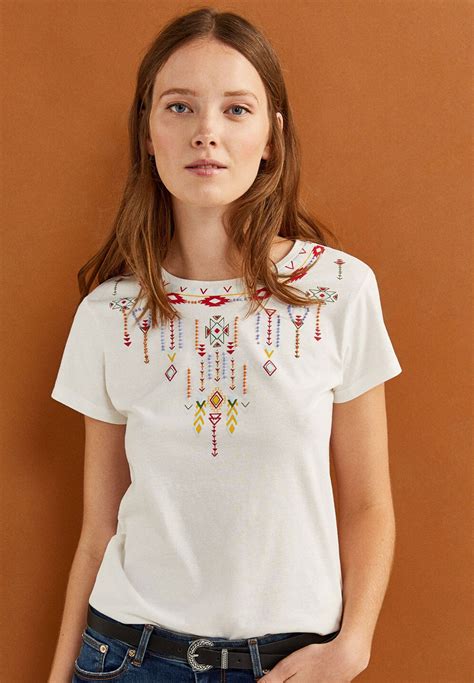 Buy Springfield Womens Short Sleeve T-Shirt Round Neck White White Online Dubai, UAE | OurShopee ...
