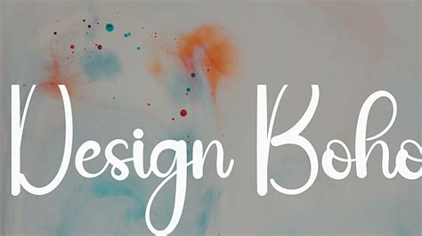 Design Boho Font : Download Free for Desktop & Webfont