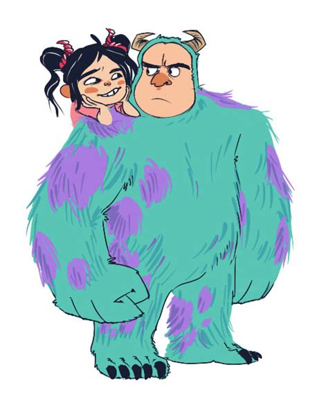 Ralph and Vanellope - Wreck-It Ralph Fan Art (35365496) - Fanpop