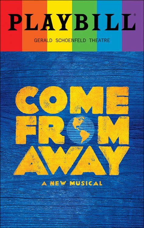 Come From Away (Broadway, Gerald Schoenfeld Theatre, 2017) | Playbill