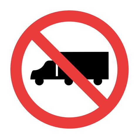 No Trucks Vector Art, Icons, and Graphics for Free Download