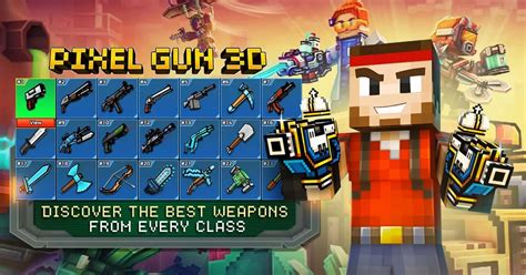 Pixel Gun 3D Guide - The Best Weapons in the Game