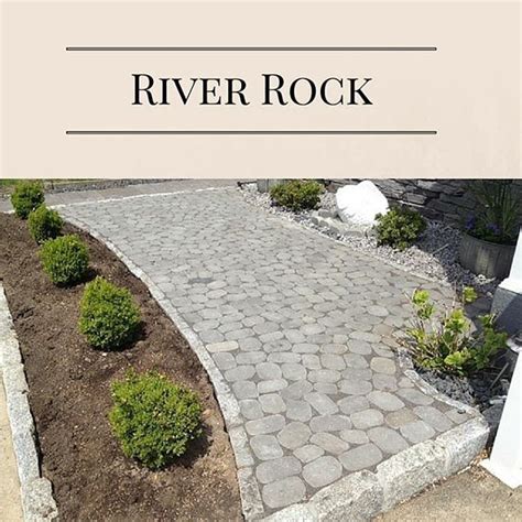 Custom Stoneworks & Design Inc.: River Rock Pavers