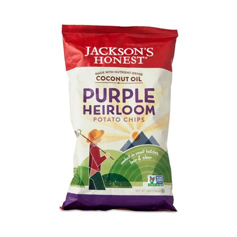 Jackson's Honest Purple Heirloom Potato Chips (With images) | Potato chips