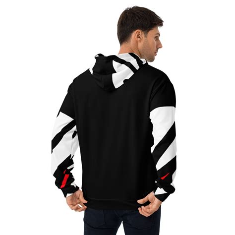 Jordan 8 playoffs all-over print Unisex Hoodie | SneakerOutfits