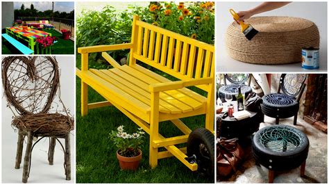 22 Creative DIY Garden Furniture Projects That You Will Adore