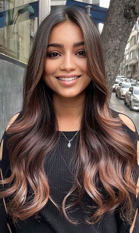 50 Stylish Brown Hair Colors & Styles for 2022 : Chocolate Dark Bronze Brown | Brunette hair ...