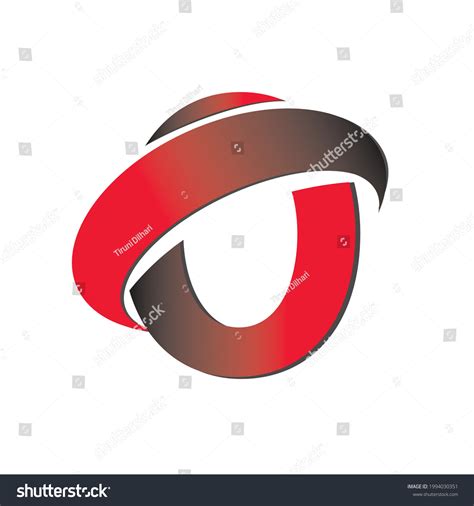 Capital Letter O Logo Vector Illustration Stock Vector (Royalty Free ...