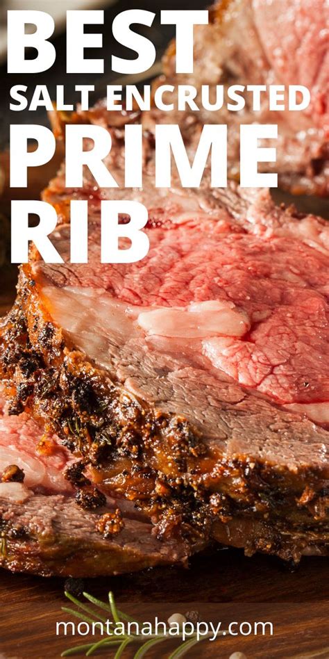 Best Salt Encrusted Prime Rib Recipe | Prime rib recipe, Rib recipes ...