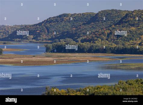 Mississippi River Scenic Landscape Stock Photo - Alamy