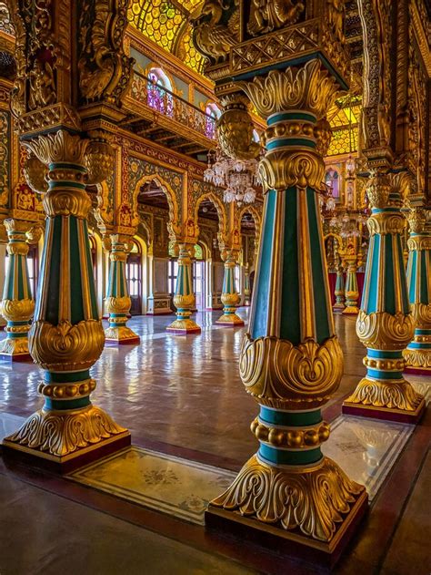 Inside Mysore Palace | Mysore palace, Ancient indian architecture, India architecture