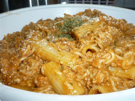 G'Gina's Kitchenette: Assorted Pasta Bolognese - A Twist on Spaghetti ...