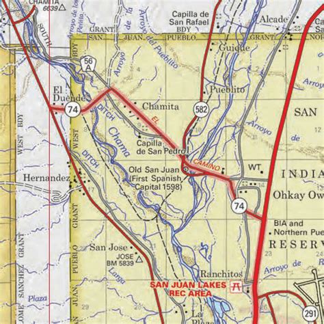 Santa Fe National Forest Visitor Map by US Forest Service R3 | Avenza Maps