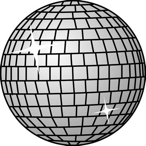 Discoteca Bola Espelho · Gráfico vetorial grátis no Pixabay