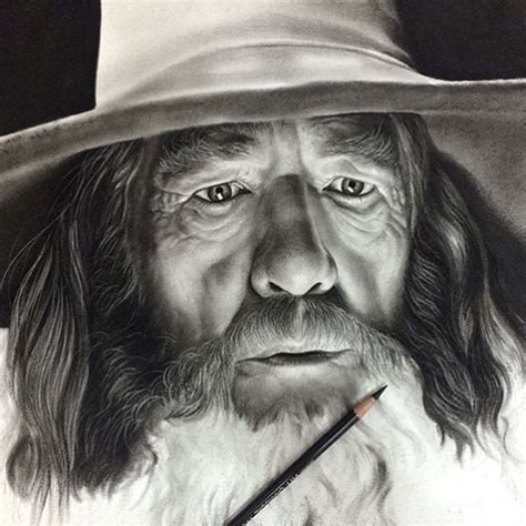 Gandalf the Grey Hobbit Art, Lotr Art, O Hobbit, Tolkien Art, Gandalf Tattoo, Rings Tumblr ...