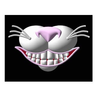 Cheshire Cat Smile Postcards | Zazzle