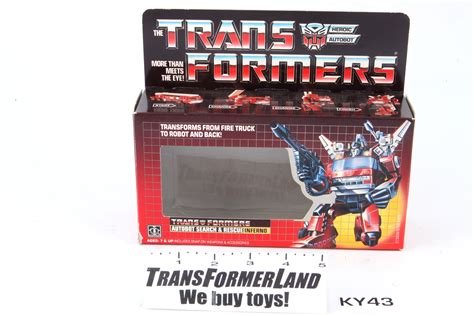 Transformers® G1 Inferno Package SKU 311685 | Transformerland.com ...