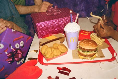 McDonald's Adds Purple Shake to Celebrate Grimace's Birthday