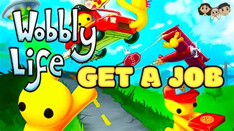 Wobbly Life Gameplay #1 : GET A JOB | 3 Player Co-op - YouTube