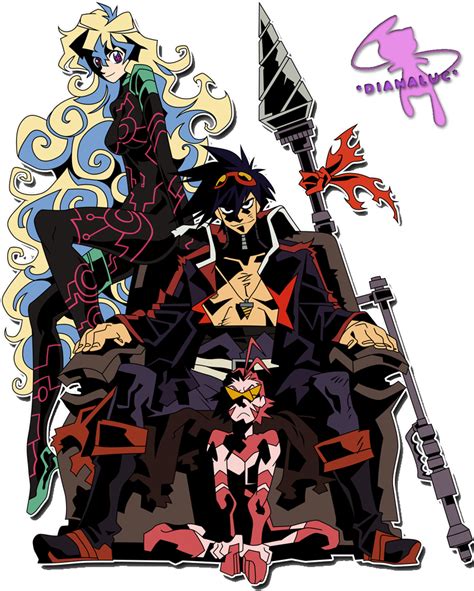 Gurren Lagann by dianaluc on DeviantArt | Gurren lagann, Awesome anime, Anime characters