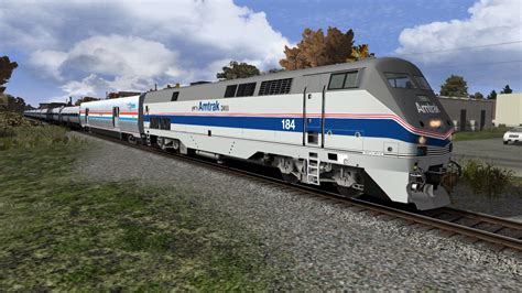 Amtrak Phase IV Heritage Unit #184 - Train Sim Community