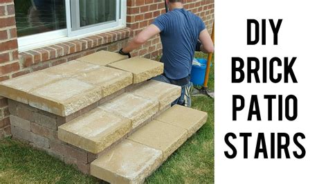 Diy Brick Patio Stairs - qdiyl