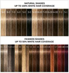Revlon Hair Color Chart