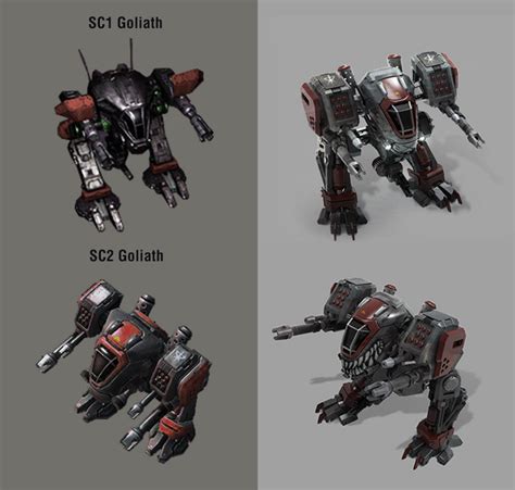 ArtStation - Starcraft goliath 3dmodel, Nak Ma | Starcraft, Goliath, Starcraft 2