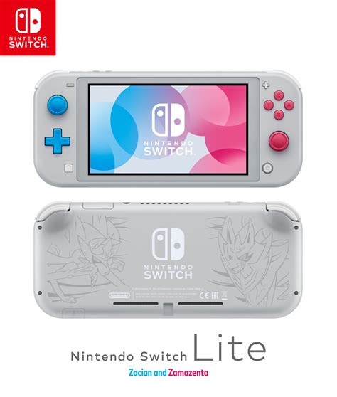 Nintendo Switch Lite Console, Zacian & Zamazenta Edition - Walmart.com