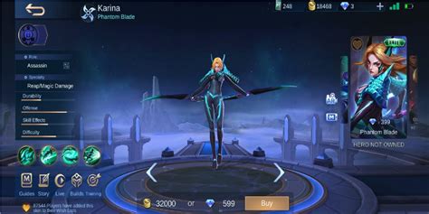 8 Skins Owned By Karina di Mobile Legends (ML) - Esports