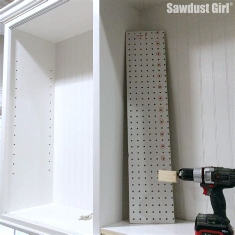 diy Shelf Drilling Jig - Sawdust Girl®