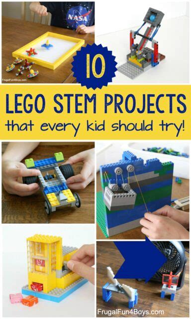 10 LEGO STEM Projects that Every Kid Should Try! - Frugal Fun For Boys and Girls