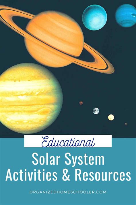 Solar System Activities For Students