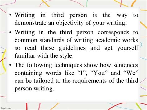 Writing In First And Third Person