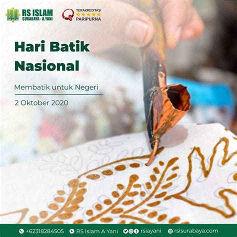 Selamat Hari Batik Nasional Indonesia! – RS Islam Surabaya