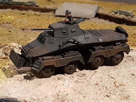 8 rad. Model Warlord 28mm. | Military vehicles, Military, Model